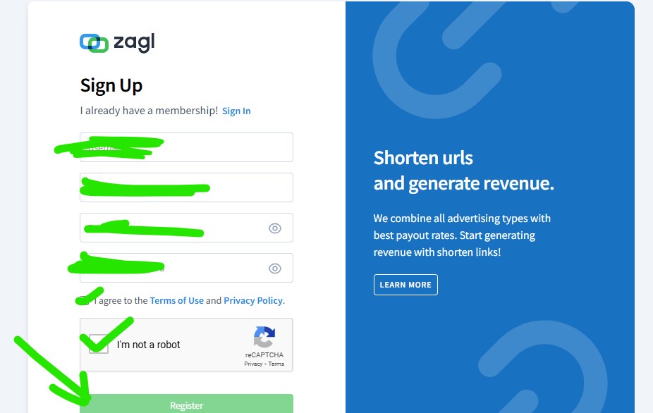 zagl register